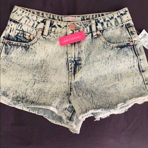 Charlotte Russe - Vintage Cheeky refuge shorts